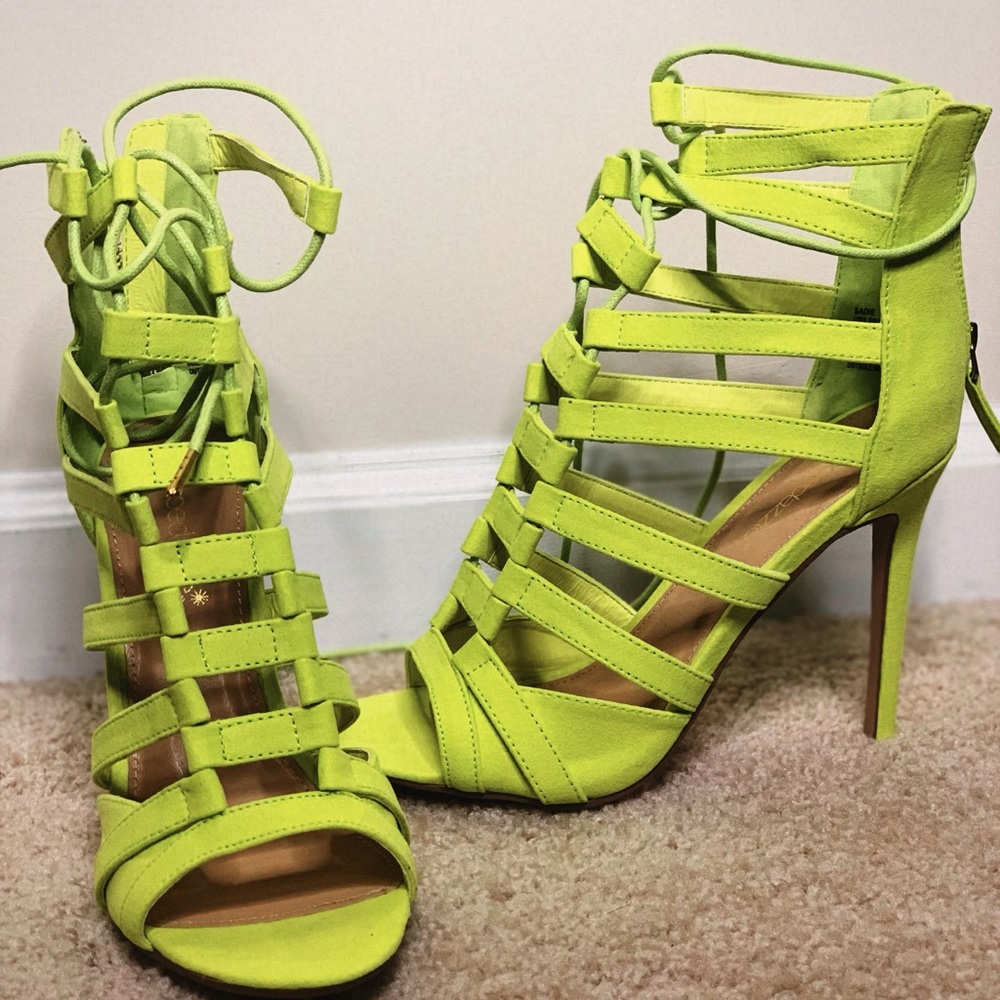 Lime heels